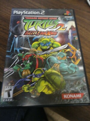 Teenage Mutant Ninja Turtles 2: BattleNexus (Sony PlayStation 2, 2004)