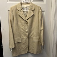 BERNARD ZINS SILK BLAZER MADE IN FRANCE SIZE 4