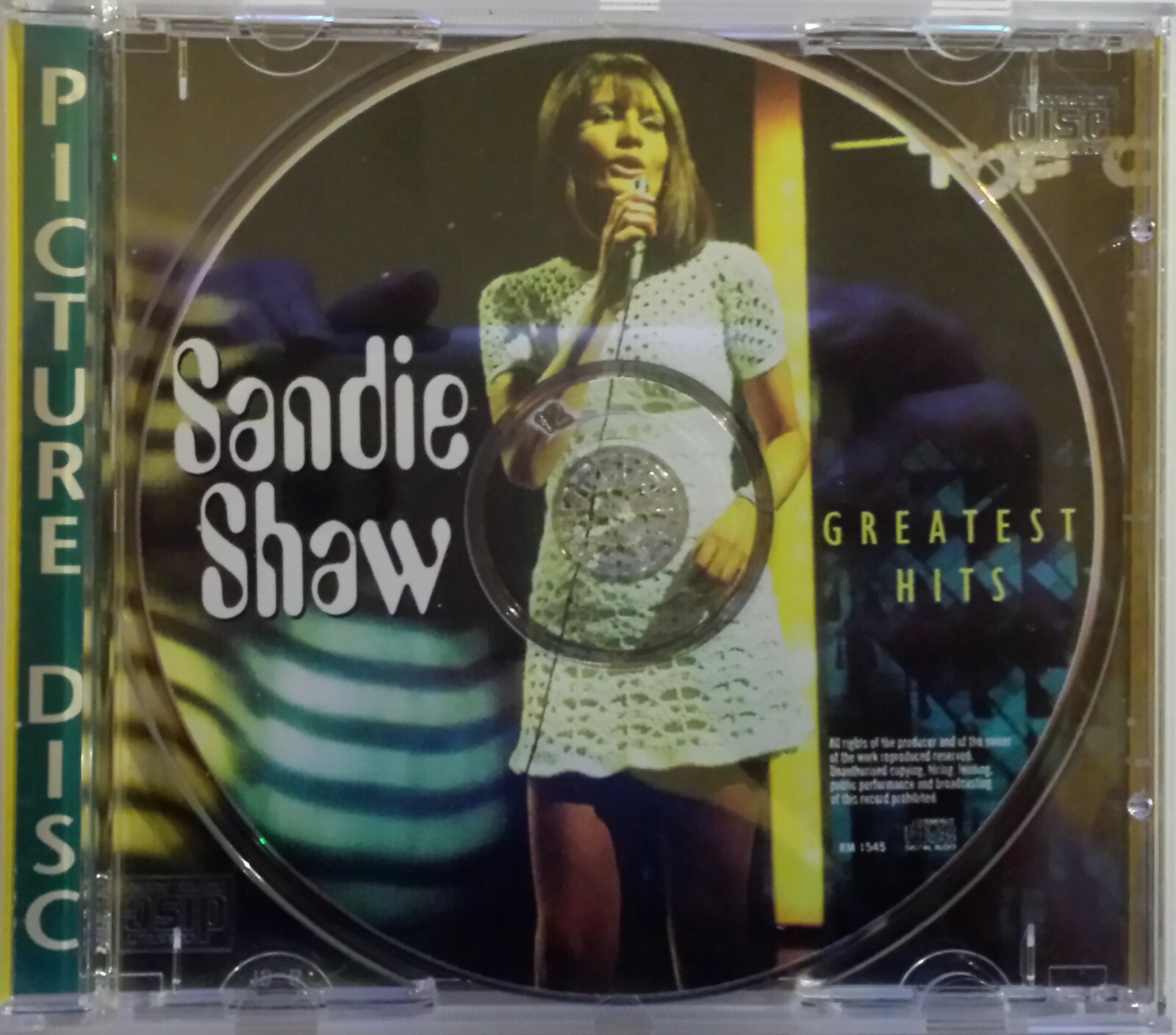 Sandie Shaw Greatest Hits (Picture Disc) CD  - Like New