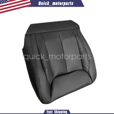 Driver Bottom Leather Seat Cover Black Perforated For 2006-2011 Cadillac DTS