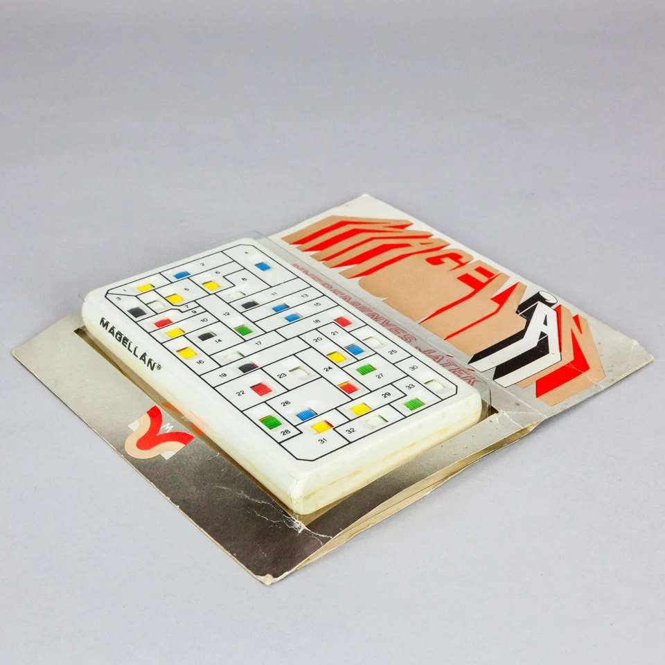 Magellan Nyeremenyes jatek retro logic vintage game Hungary gioco brain teaser - Immagine 4 di 4