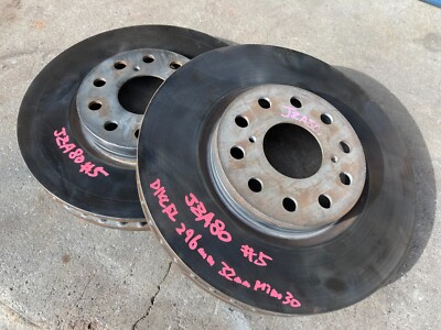 DIXCEL JZA80 SUPRA series1 2JZGTE 6speed front brake disk/rotor 296mm pair #5