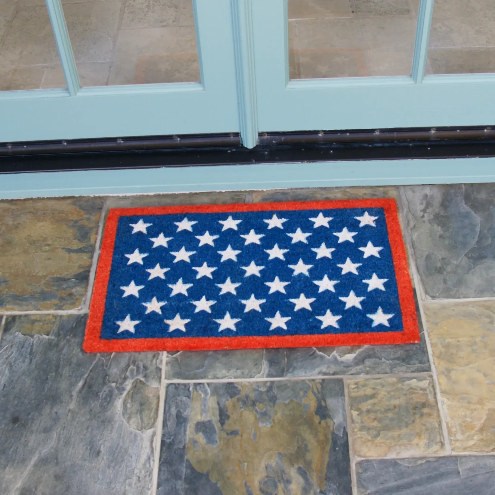 Rubber-Cal American Flag Doormat - Thumbnail 2