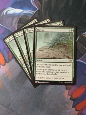 Harrow x 4 | 7% Off 2+ | Duskmourn | NM | MTG