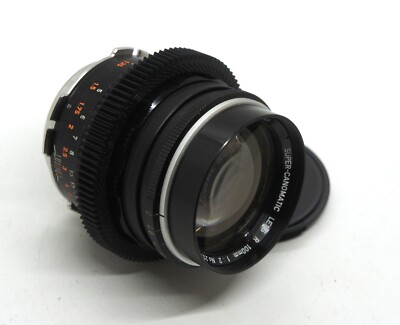 WORLD'S FIRST Canon Super-Canomatic 2/100 100 mm F2.0 LENS PL