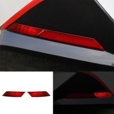 For Hyundai Sonata 2020-2022 2023 Red PVC Rear Fog Lamp Light Strip Trim 2PCS
