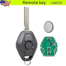 Replacement For 2003 2004 2005 2006 2007 2008 BMW X3 Z4 Remote Key Fob LX8FZV