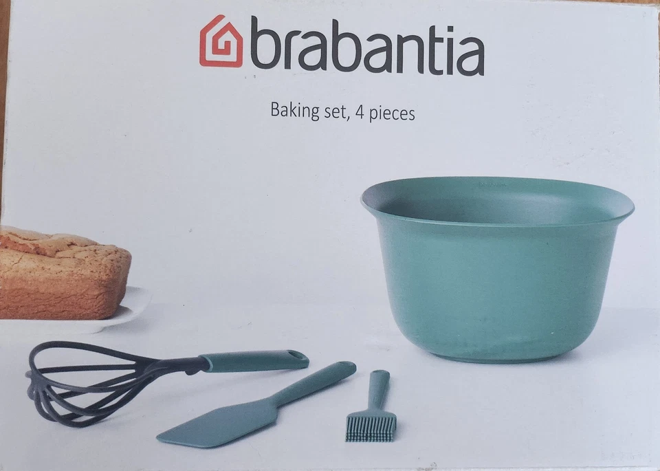 Brabantia 4 Piece Baking Set - Mixing Bowl, Spatula, Whisk And Pastry Brush - Image 2 of 4