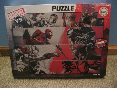 EDUCA 1000 PIECE PUZZLE MARVEL VS *1 IN STOCK* NEW 2025 PUZZLE CHECK OUT OTHERS!