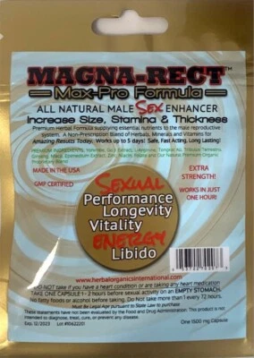 15x Magna-Rect Gold Max-Pro Premium Formula | Grelly USA