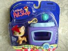 Littlest Pet Shop '04 Portable Short Hair Cat w/Carrier lot #19 Rare Retired New