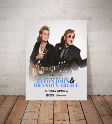 An Evening with Elton John and Brandi Carlile, Television Program Poster