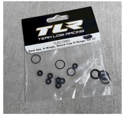 Team Losi Racing Seal Set X-Rings Shock Cap O-Rings All 22 TLR233005