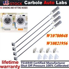 W10780048 W10821956 Suspension Rod Kit fit Whirlpool Kenmore Cabrio Washer 4Pcs