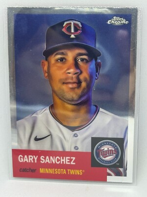 Gary Sanchez 2022 Topps Chrome Platinum Anniversary Baseball # 136