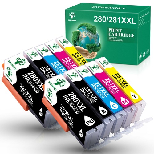 PGI-280 CLI-281XXL Ink Cartridge For Canon Pixma TR4700 TS9120 TS6220 TS6320 Lot - Picture 11 of 18