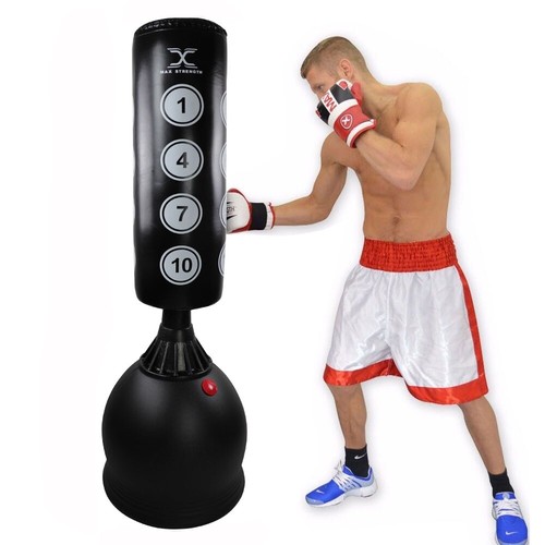 Free Standing Boxing Punching Bag Stand Kick Heavy MMA Martial Art Training - Picture 4 of 178
