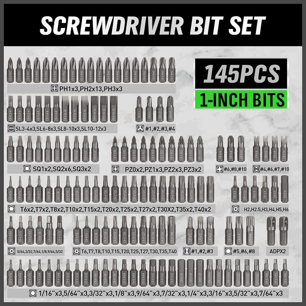 Gun Bit Set Gunsmith Screwdriver Set Gunsmithing Firearm Tools Kit 232 Bits Pro NEW ...