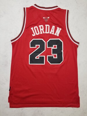 Nike シカゴ・ブルズ 23番 ジャージ M Rare Vtg Nike Chicago Bulls 23 Michael Jordan Basketball Red