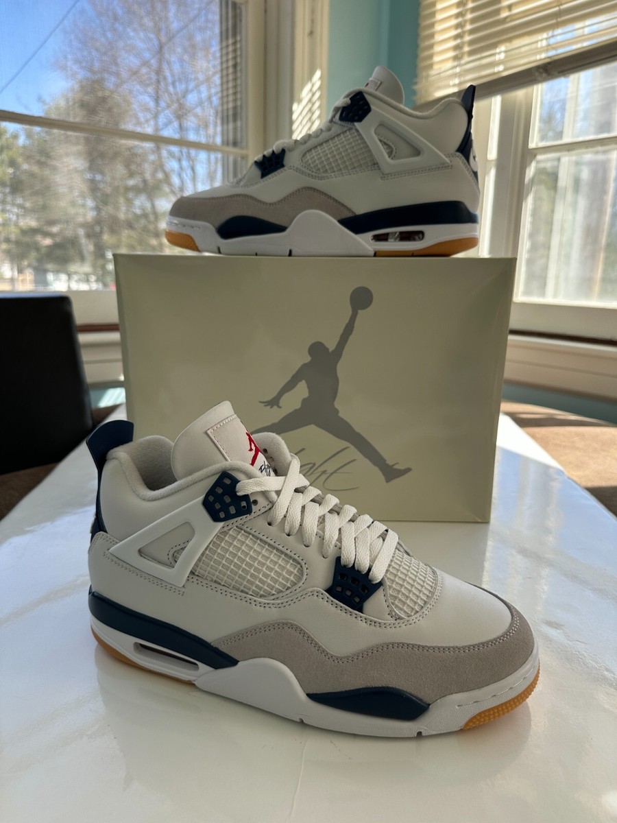 NIKE JORDAN 4 SB NAVY (SIZE 7) (DR5415-100) RETRO PINE GREEN RODEO