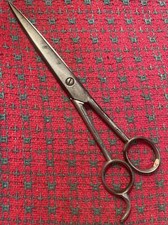 Vintage Wiss Barber Scissors Crucible Steel USA