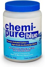 Chemi Pure Blue Marine Aquarium Filtration Media 4.4 Ounce Pack of 1