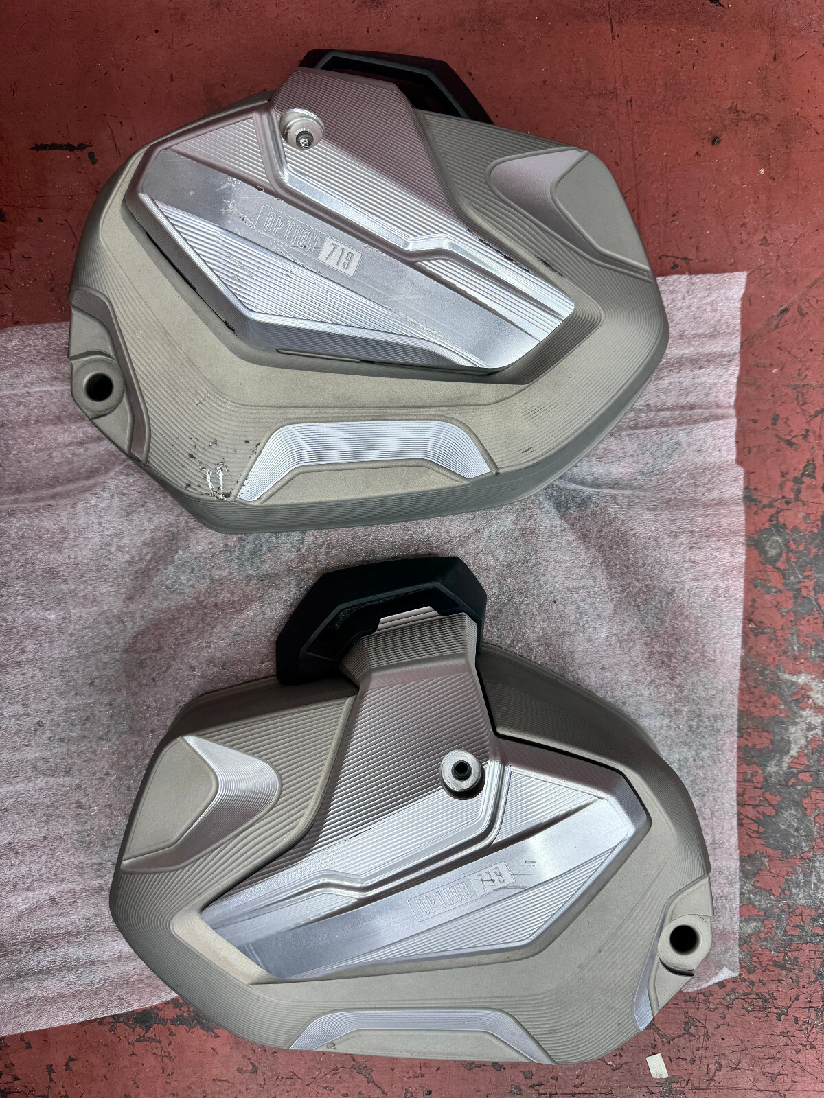 SET ZYLINDERKOPFHAUBE GEFRÄST OPTION 719 R1250R R1250RT 1250GS 2020 bis 2025