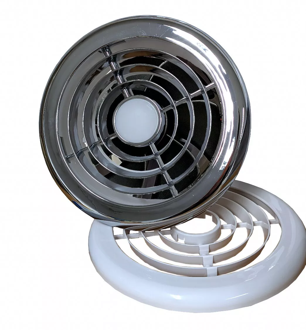 12v 24v Extractor Fan Light DC Caravans Motorhomes Marine Boat Ventilation 4