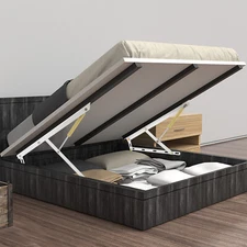 Pneumatic Storage Bed Lift Mechanism Heavy Duty Gas Spring Bed Storage Lift Kit