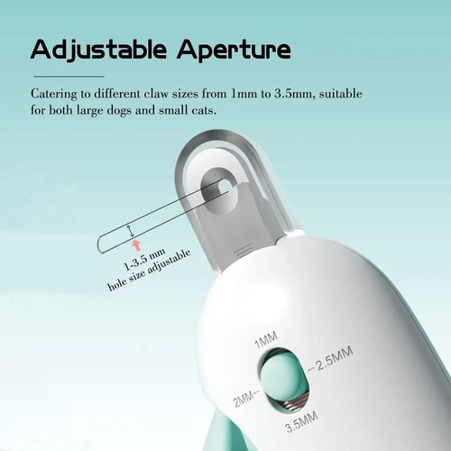 Professional Pet Nail Clippers with Adjustable Hole Trimmer for Cats - Picture 14 of 26