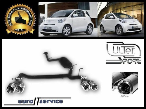 EXHAUST MUFFLER For TOYOTA IQ 2009 2010 2011 2012 2013 2014 2015 2016 ...