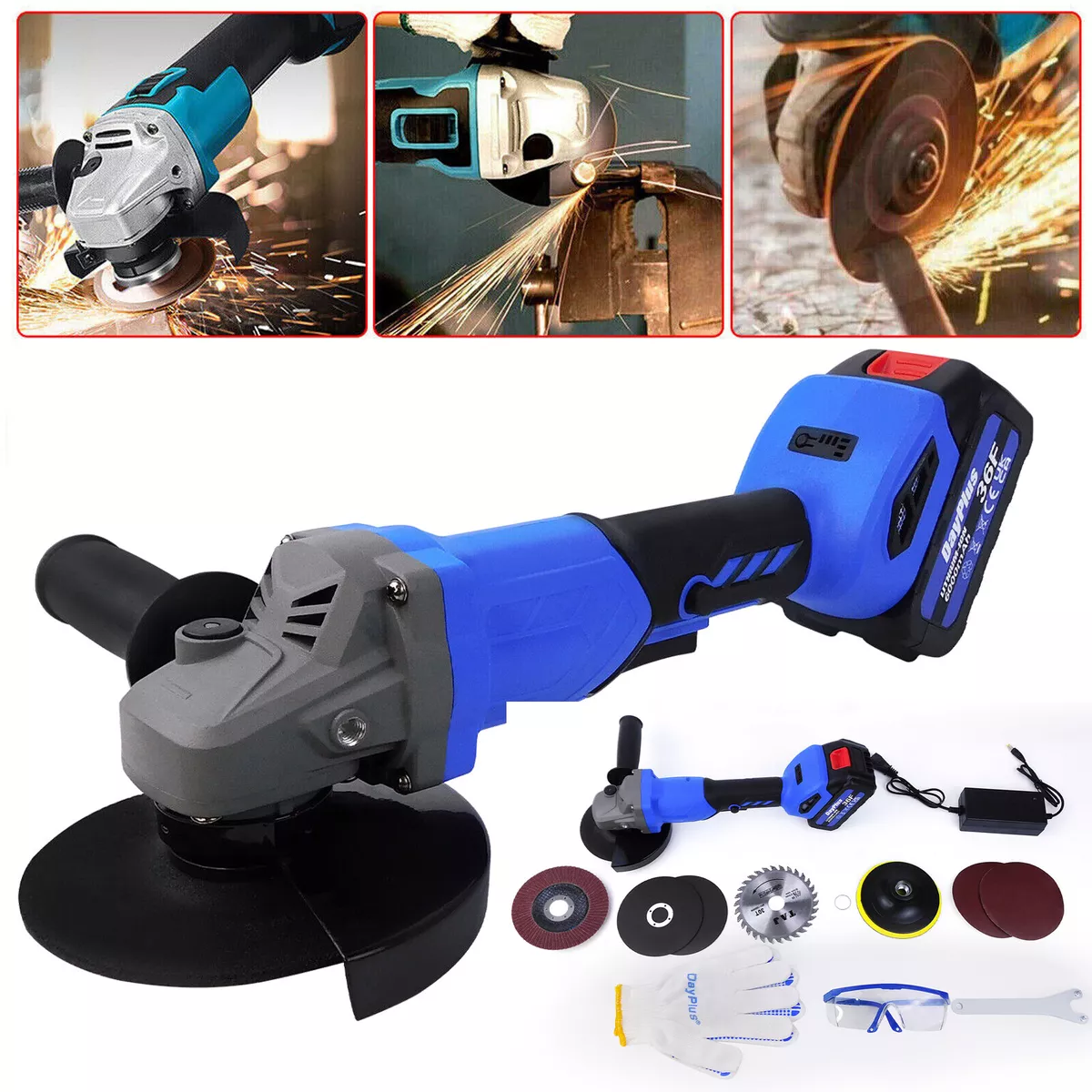 4-1/2-in Electric Small Angle Grinder (6 Amp)