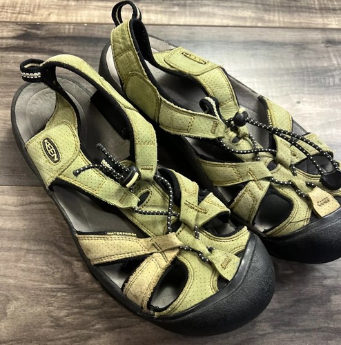 Keen Venice H2 Womens 9.5 Green Closed Toe Sandals Waterproof Sport Shoes