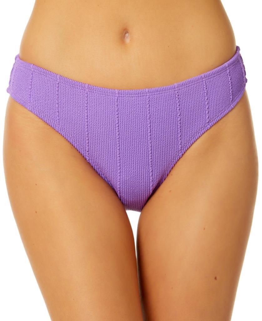 Salt + Cove Junior's Purple Popcorn-Rib Hipster Bikini