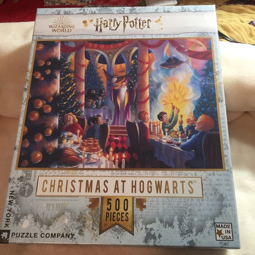 Wizarding World Harry Potter Christmas At Hogwarts 500 Piece Puzzle New