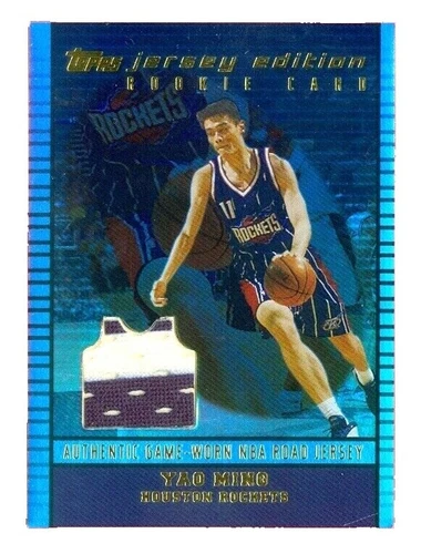 Yao Ming Game Used Sports Memorabilia