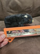 Vintage Wind Up Toy Antique Roaring Bear Made in Japan. RARE 