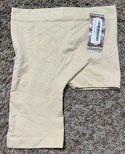 Boohoo Seamless Half Leg Control Short Tan Size Small