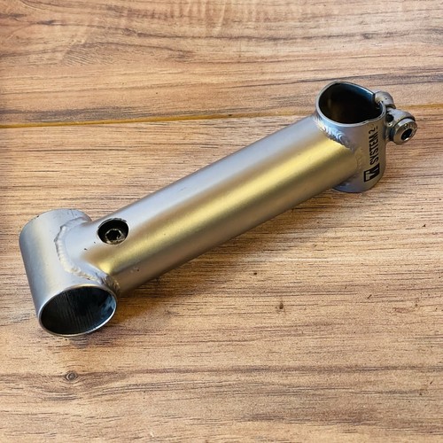 Vintage 90s Trek System 2 Threadless Chromoly MTB Stem 130 1 1/8 10 Degree 25.4 - Picture 7 of 7