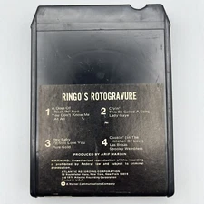 Ringo Starr - Ringo's Rotogravure - Restored 8 Track Tape - New Pad and Splice