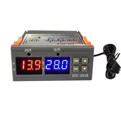 STC-3018 Temperaturregler, digitales -Display-, R0Y3