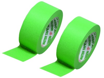 2 Rollen Carsystem Master Tape Green 19 mm x 50m Kreppband Klebeband Autolack !