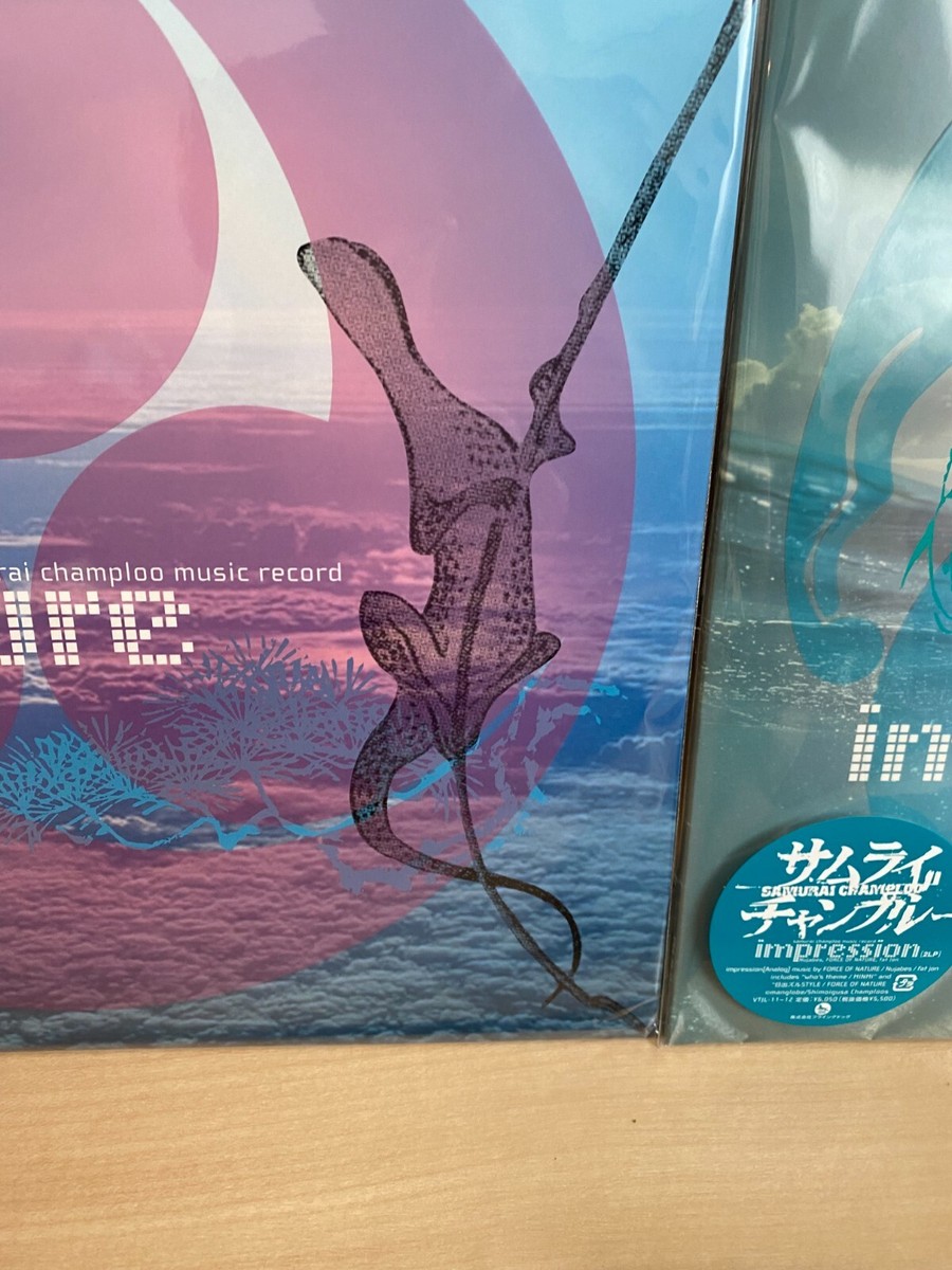 Set of 2】Samurai Champloo Music Record Departure / impression