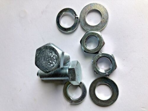 Seat Belt Bolt and Nut Fastener Kit, High Tensile Grade 8.8 Bolt, Nut Washer Set - Picture 5 of 10