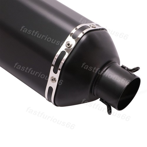 38-51mm Universal Exhaust Tips Motorcycle Muffler Pipe Stainless steels Silencer - Picture 6 of 9