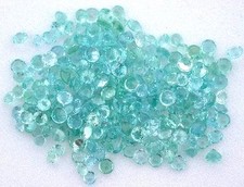 ONE 3mm Brilliant Round Apatite Madagascar Natural Gemstone Gem Stone EBS1230