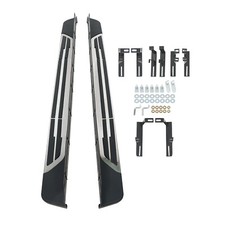 Pair Side Running Boards Steps Nerf Bar Set For 2020-2023 Toyota Highlander