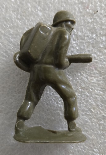 Vintage Barclay Lead Soldier Pod Foot Soldier with 3 Free - Picture 7 of 10
