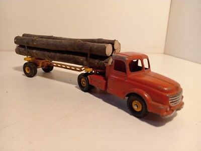 Dinky Toys 36A F Willeme Truck Semi Trailer Burst Wood Door 1/43 BE