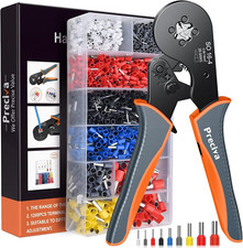 Bootlace Ferrule Crimping Tool, Preciva 0.08-16Mm?/Awg 28-5 Ferrule Crimping